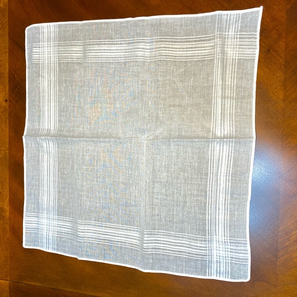 Napkins White Napkins 100% Cotton Cloth from Laodicea  HOME Turkey set of 12 - Picture 2 of 6